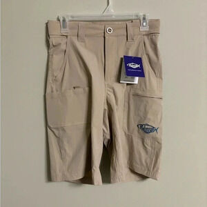 Palmyth Fishing Shorts Size Small Utility Cargo Quick Dry Water Sun Protect Nee